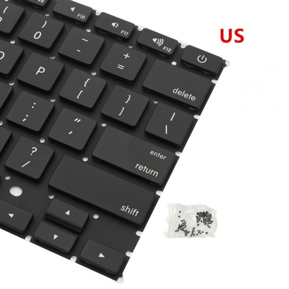US Version Keyboard for Macbook Retian Pro 15 inch A1398 2013 2014 2015 Mac Replacement Parts Mac Pro 15